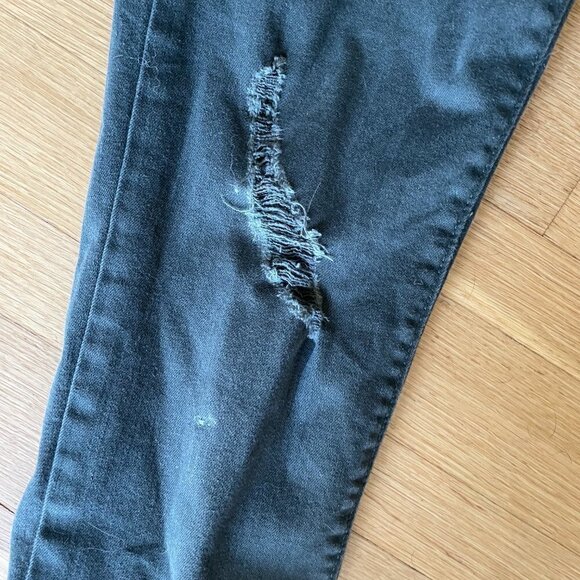 GAP Distressed Girlfriend Jeans  Size 12 - Picture 9 of 10